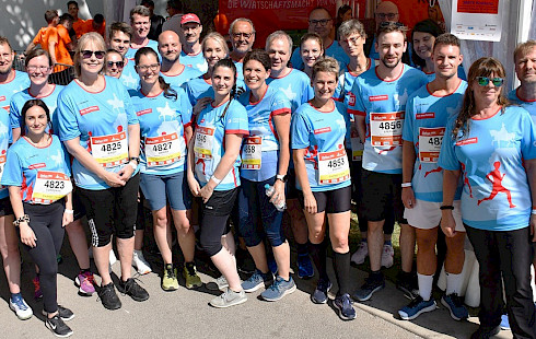 HwK-Team beim Firmenlauf 2023